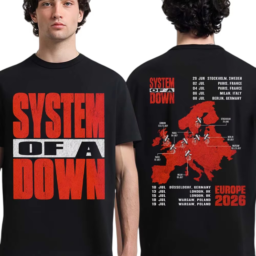 Summer Clothing Uk Men - System of A Down EU and
