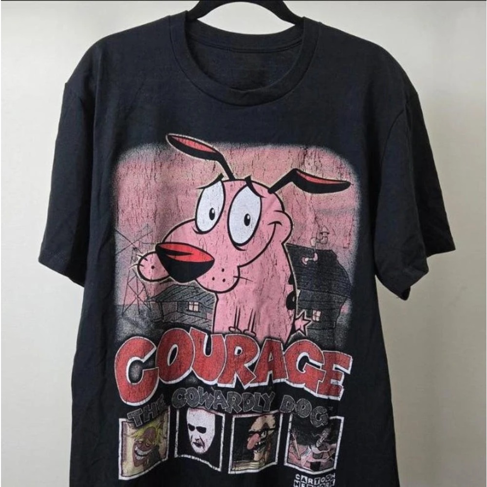 Summer Clothing Women - Summer Vintage Courage The Cowardly Dog