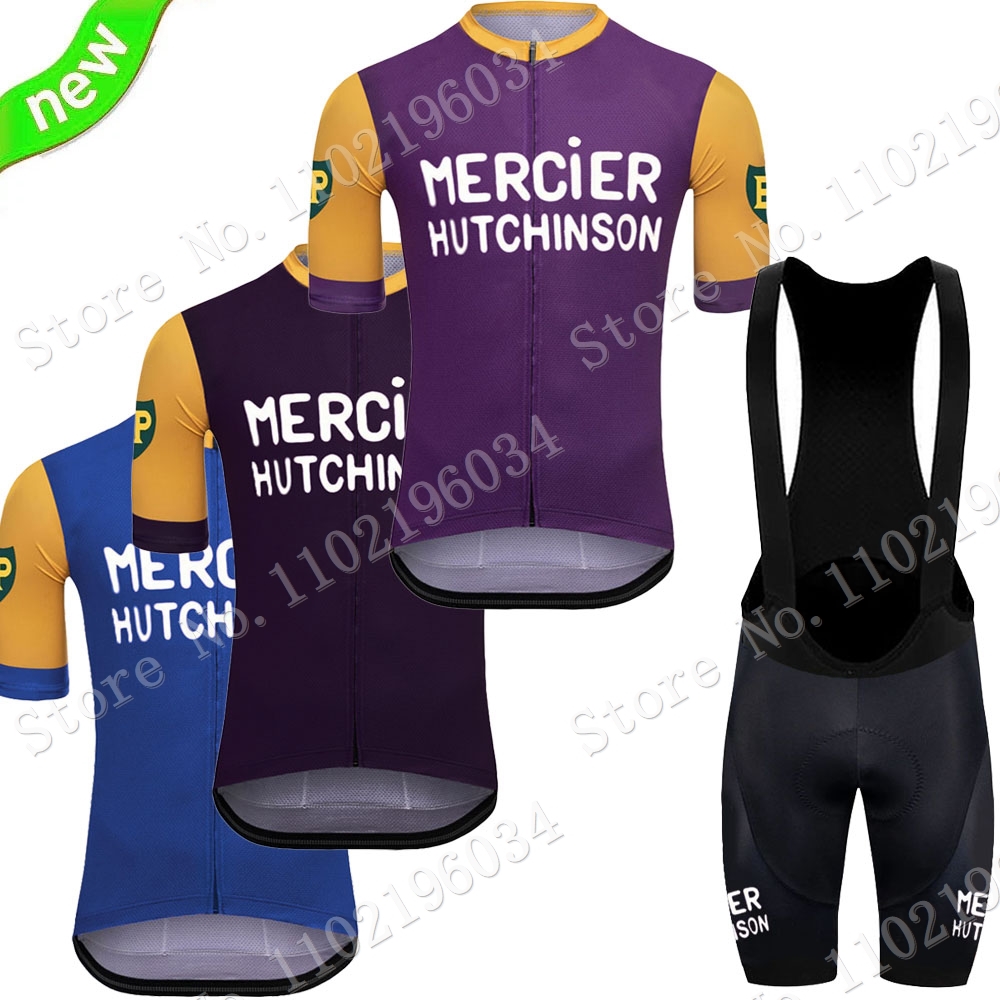 Summer Clothing Sale Men - 2023 Mercier Pro Team Retro Cycling