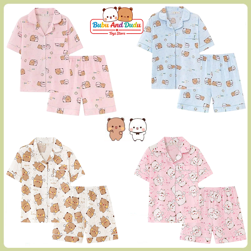 Summer Edition Clothing - Panda Bubu And Yier Pajamas Panda