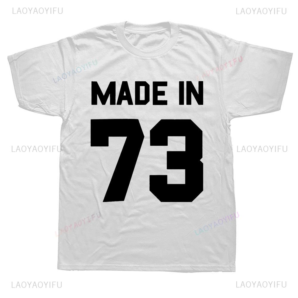 Hot Sale Made in 73 Graphic Cl - Summer Clothing Sale Men ulasan dan harga