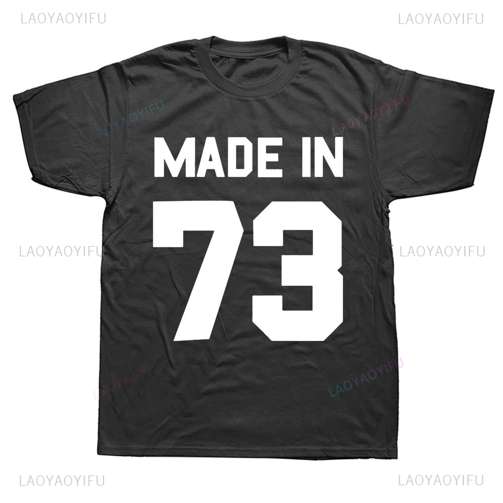 Hot Sale Made in 73 Graphic Cl - Summer Clothing Sale Men ulasan dan harga
