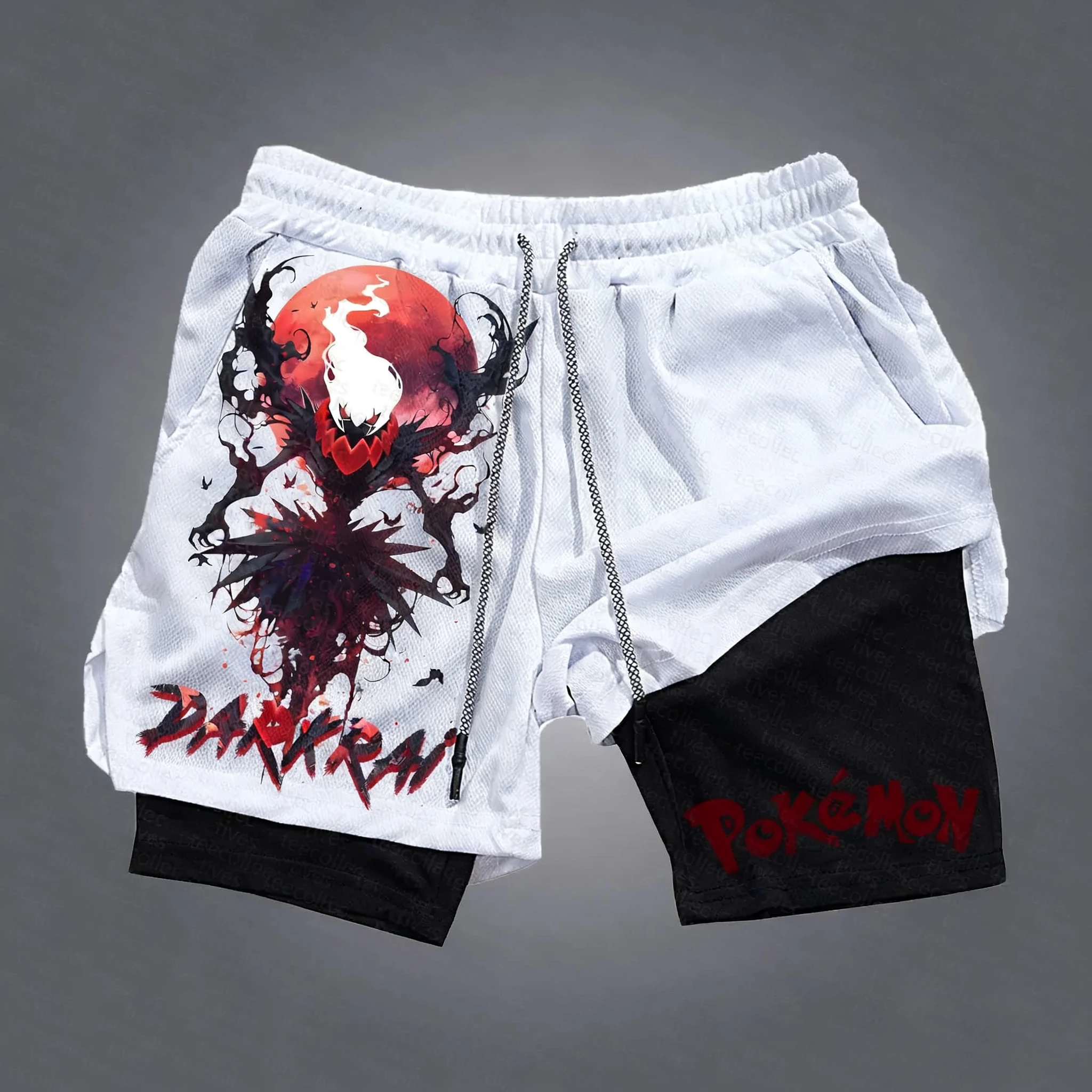 Pokémon Anime White Double Lay - Summer Clothing Layering ulasan dan harga