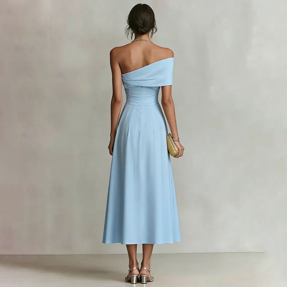 elegant off shoulder long part - Summer Clothing Women Sale ulasan dan harga
