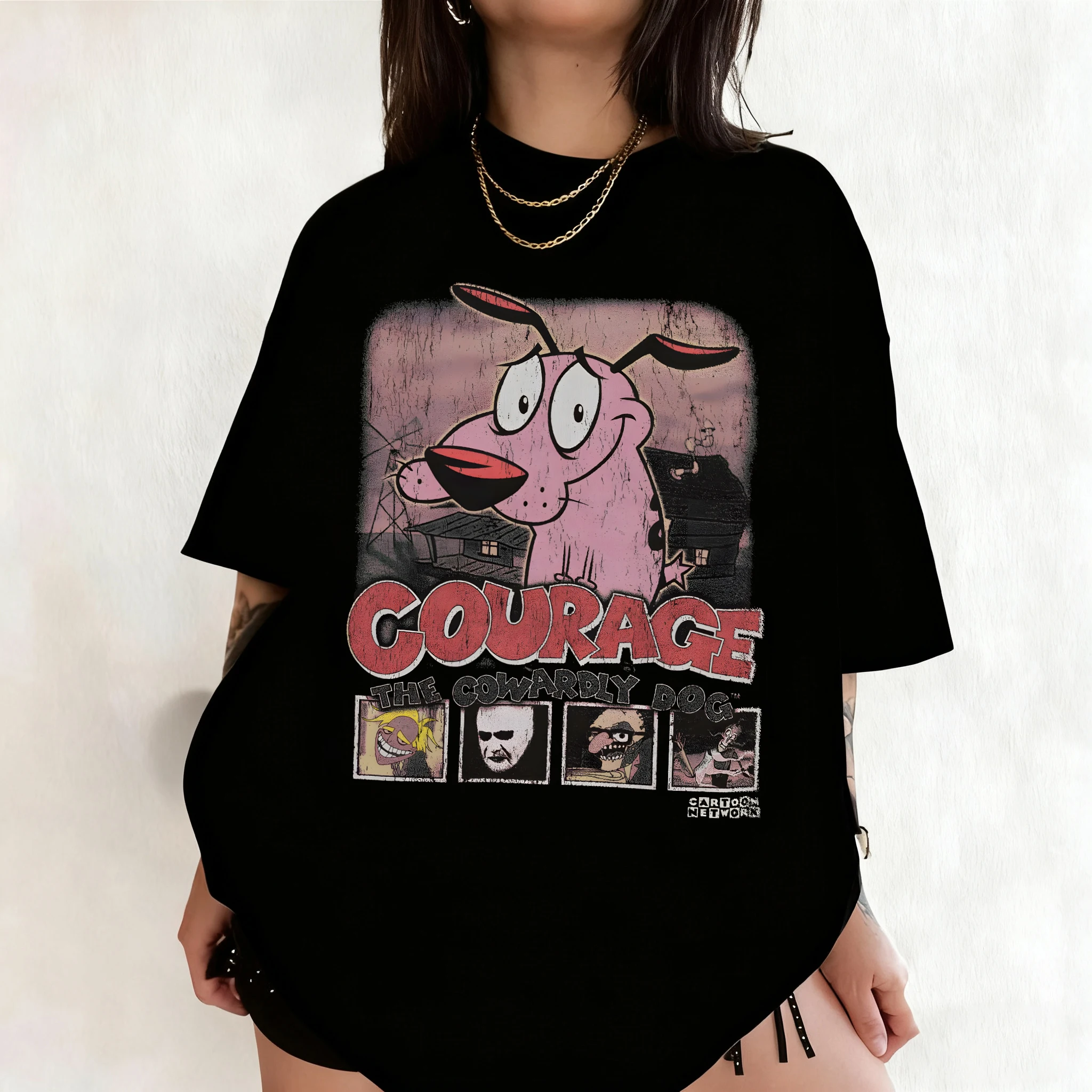 Summer Vintage Courage The Cow - Summer Clothing Women ulasan dan harga