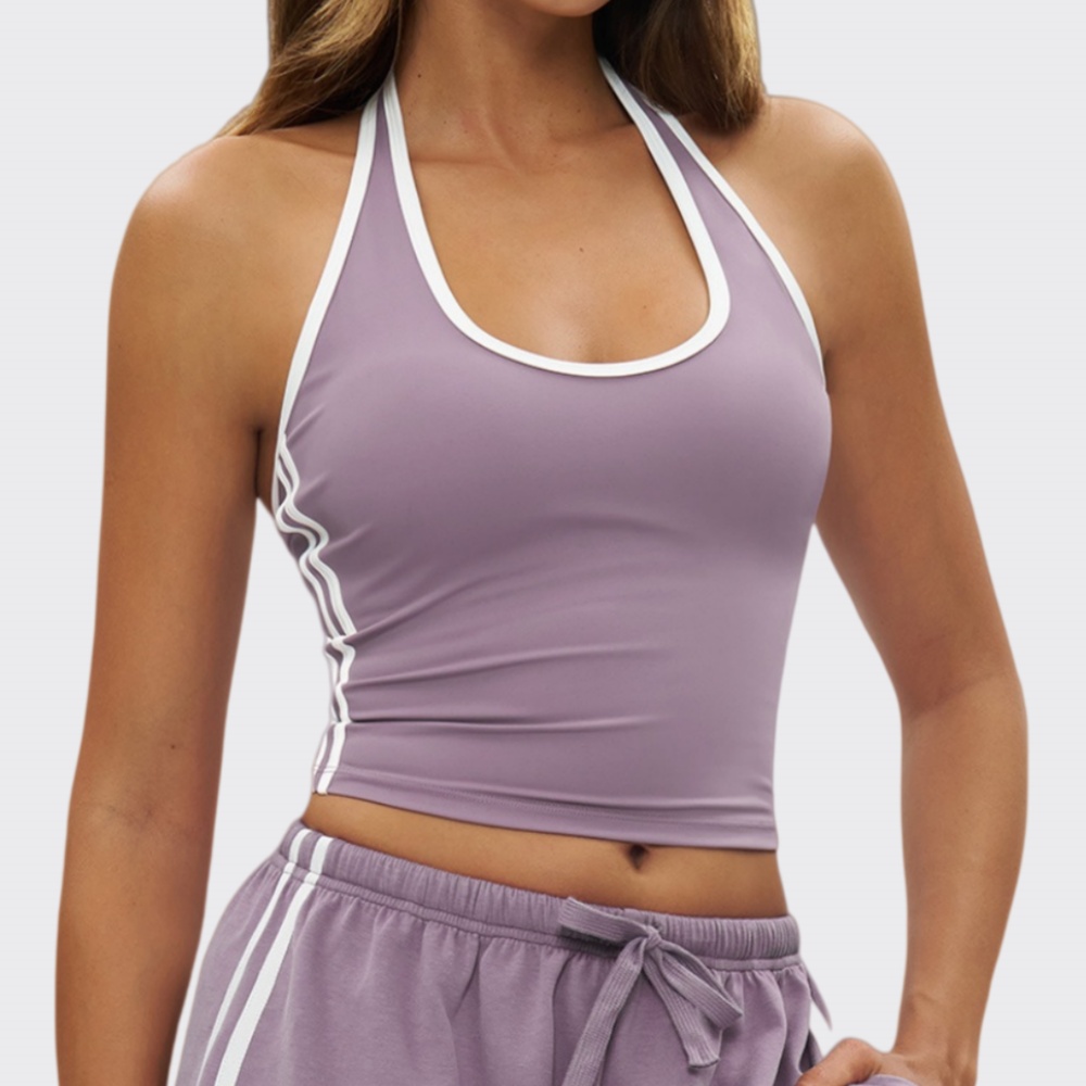 Sports Halter Bra Fitness Top  - Summer Clothing Jd ulasan dan harga