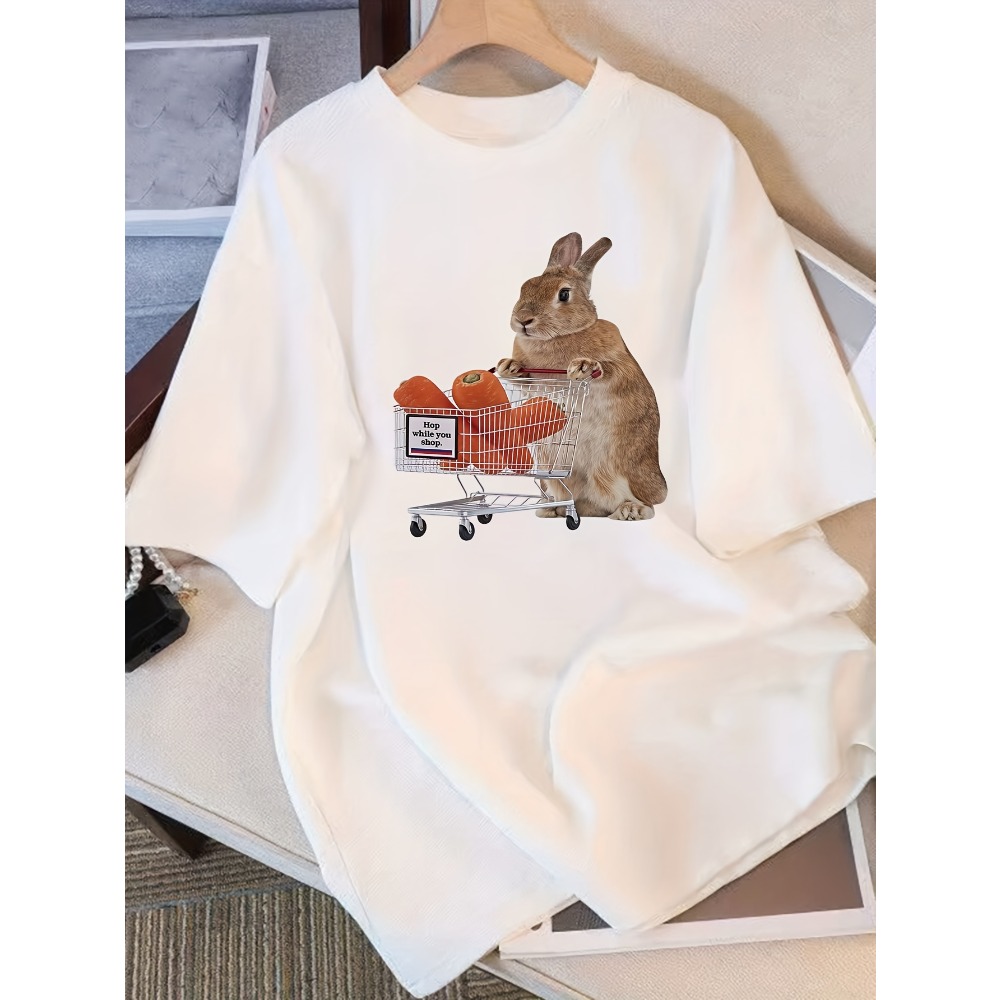 T-Shirt for Women Geometric Pr - Summer Clothing Must Haves ulasan dan harga