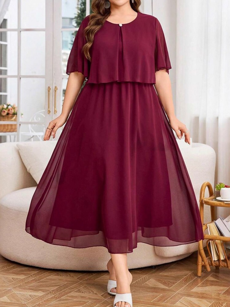 XL-5XL Plus Size Clothes Dress - Xl Summer Clothing ulasan dan harga