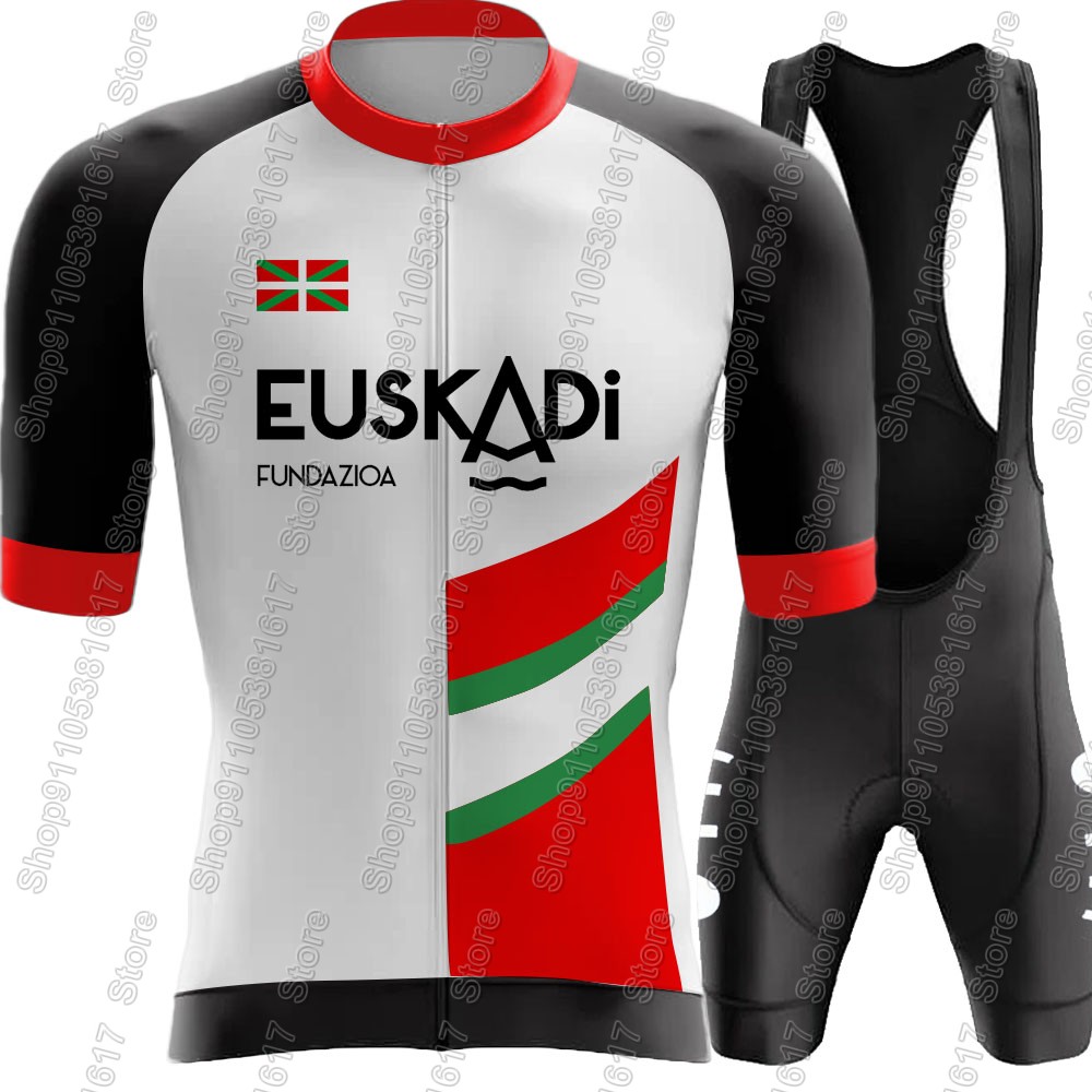 Euskadi Team Cycling Jersey 20 - Summer Clothing Sale Men ulasan dan harga