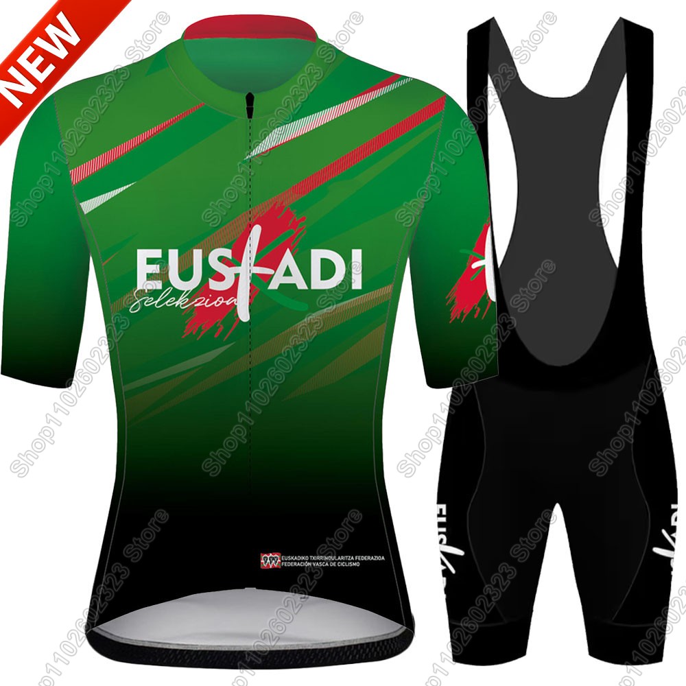 Euskadi Team Cycling Jersey 20 - Summer Clothing Sale Men ulasan dan harga