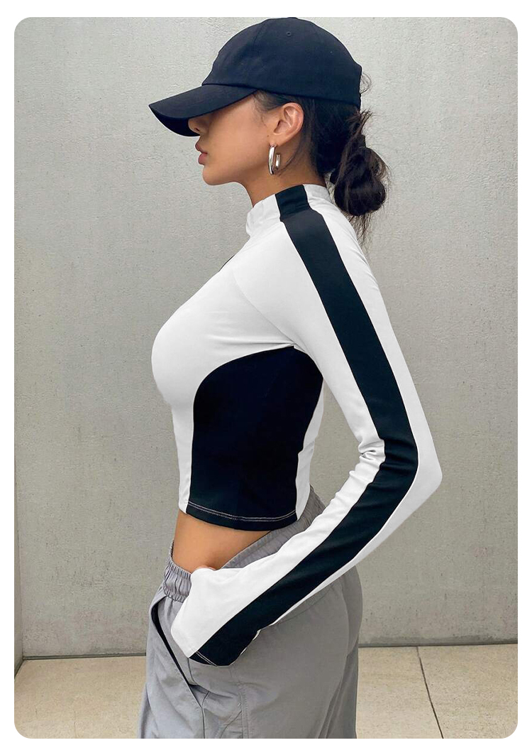 Yoga Clothes Stand Up Collar J - Summer Clothing Women ulasan dan harga