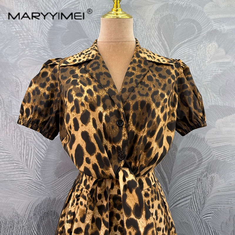 MARYYIMEI Fashion leopard prin - Summer Edition Clothing ulasan dan harga