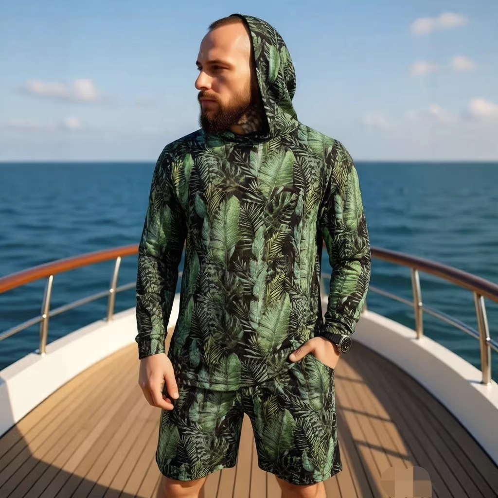 2026 New Camouflage Print Unis - Summer Clothing Long Sleeve ulasan dan harga