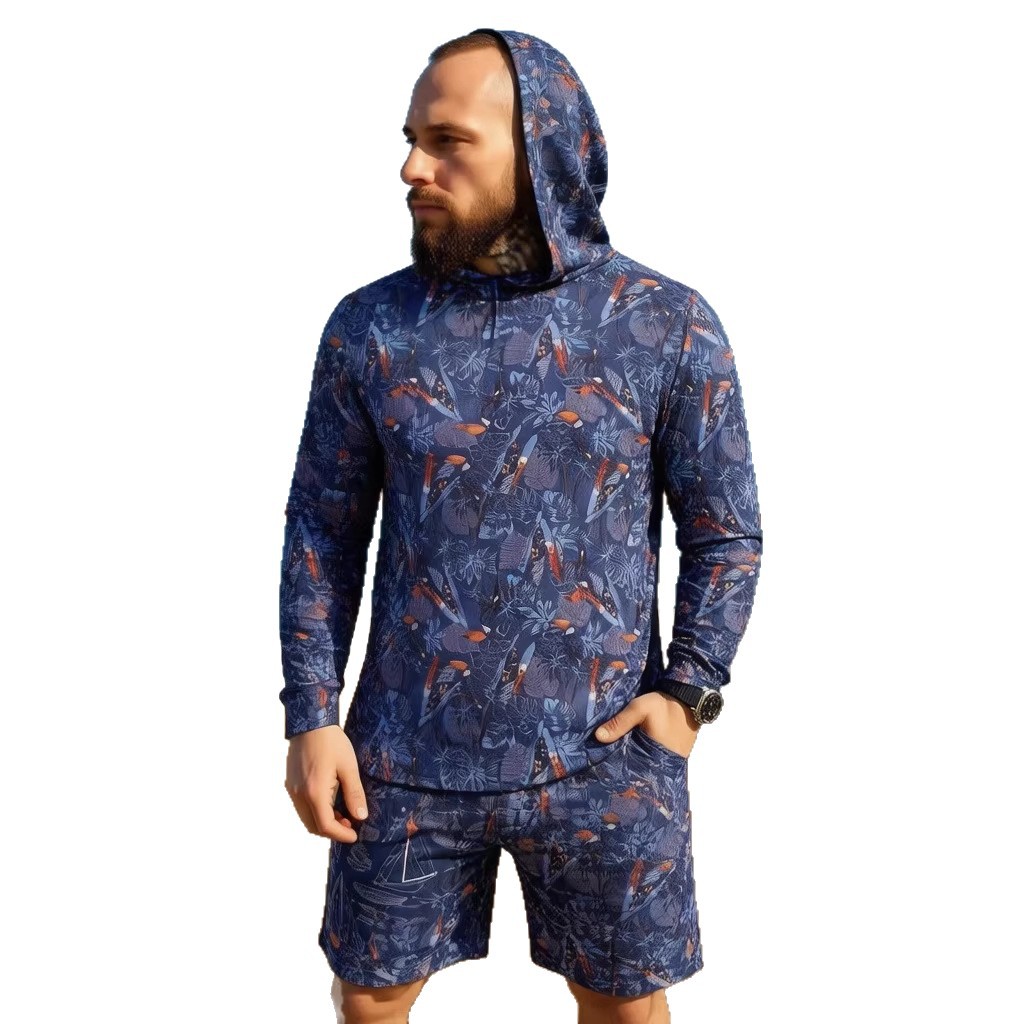 2026 New Camouflage Print Unis - Summer Clothing Long Sleeve ulasan dan harga