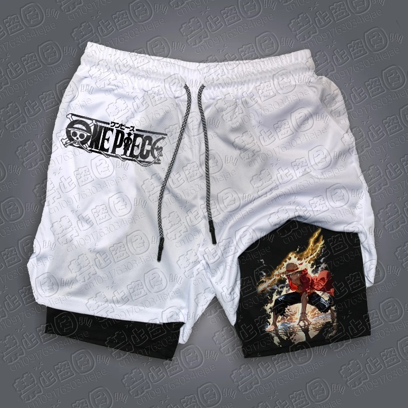 2026 One Piece Luffy Print Sho - Summer Clothing Layering ulasan dan harga