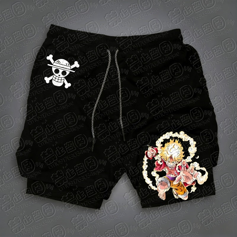 2026 One Piece Luffy Print Sho - Summer Clothing Layering ulasan dan harga
