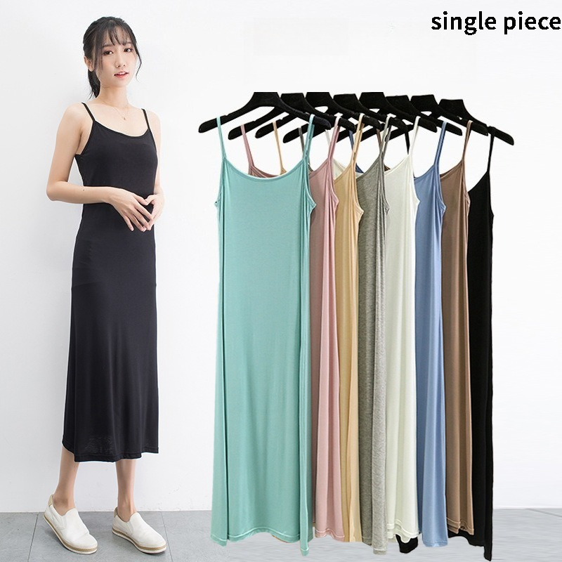 Modal Camisole Vest Dress for  - Summer Clothing Items ulasan dan harga