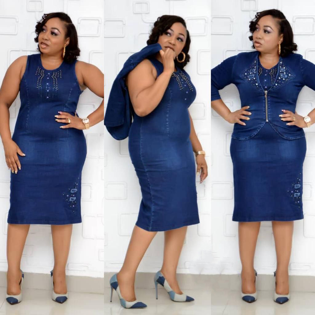 2 Piece Sets Women Denim Skirt - Summer Clothing Women Sale ulasan dan harga