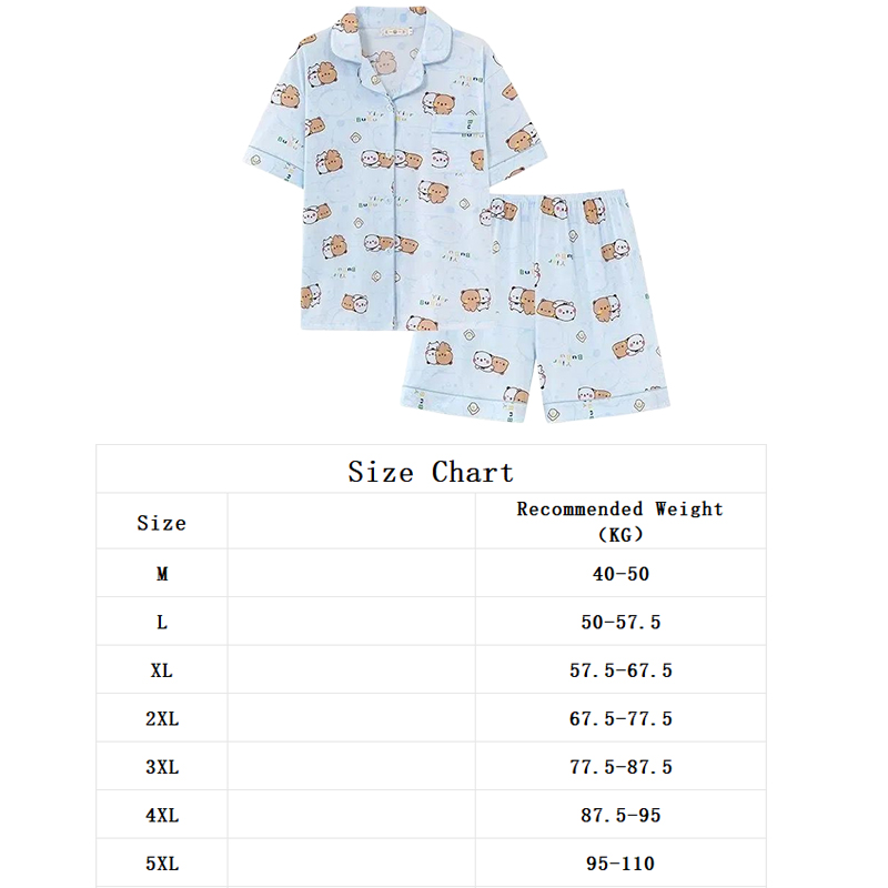 Panda Bubu And Yier Pajamas Pa - Summer Edition Clothing ulasan dan harga