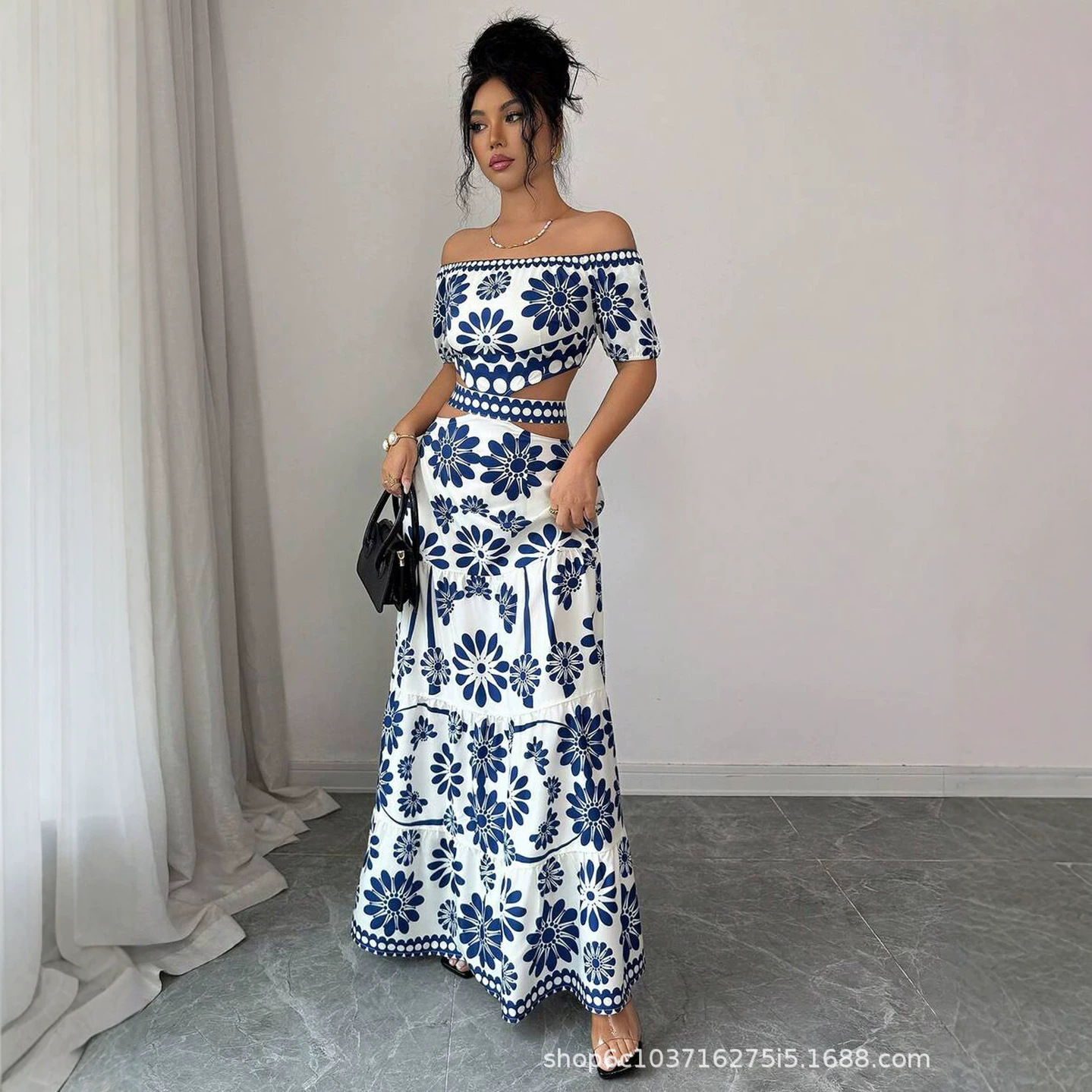 2026 Summer Outfit: Blue And W - Summer Clothing Layering ulasan dan harga