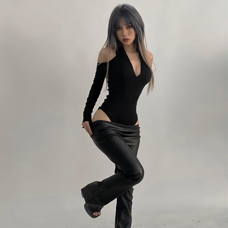Women's Sexy Hollow Bodysuit L - Summer Clothing Women Sale ulasan dan harga