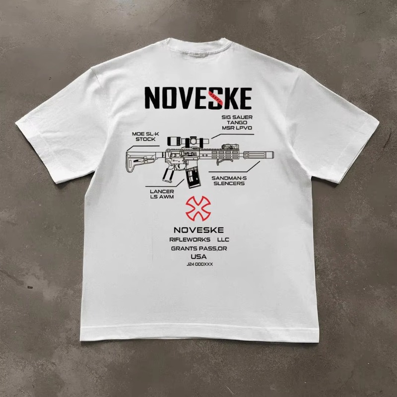 Funny Gun Noveske Men Clothes  - Summer Clothing Women Sale ulasan dan harga