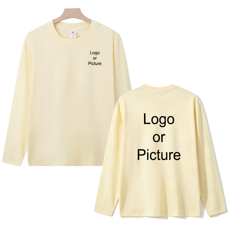 Customized Cotton Long Sleeve  - Summer Clothing Long Sleeve ulasan dan harga