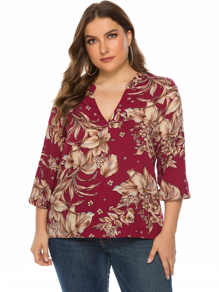 Women's Plus Size XL-4XL Casua - Xl Summer Clothing ulasan dan harga
