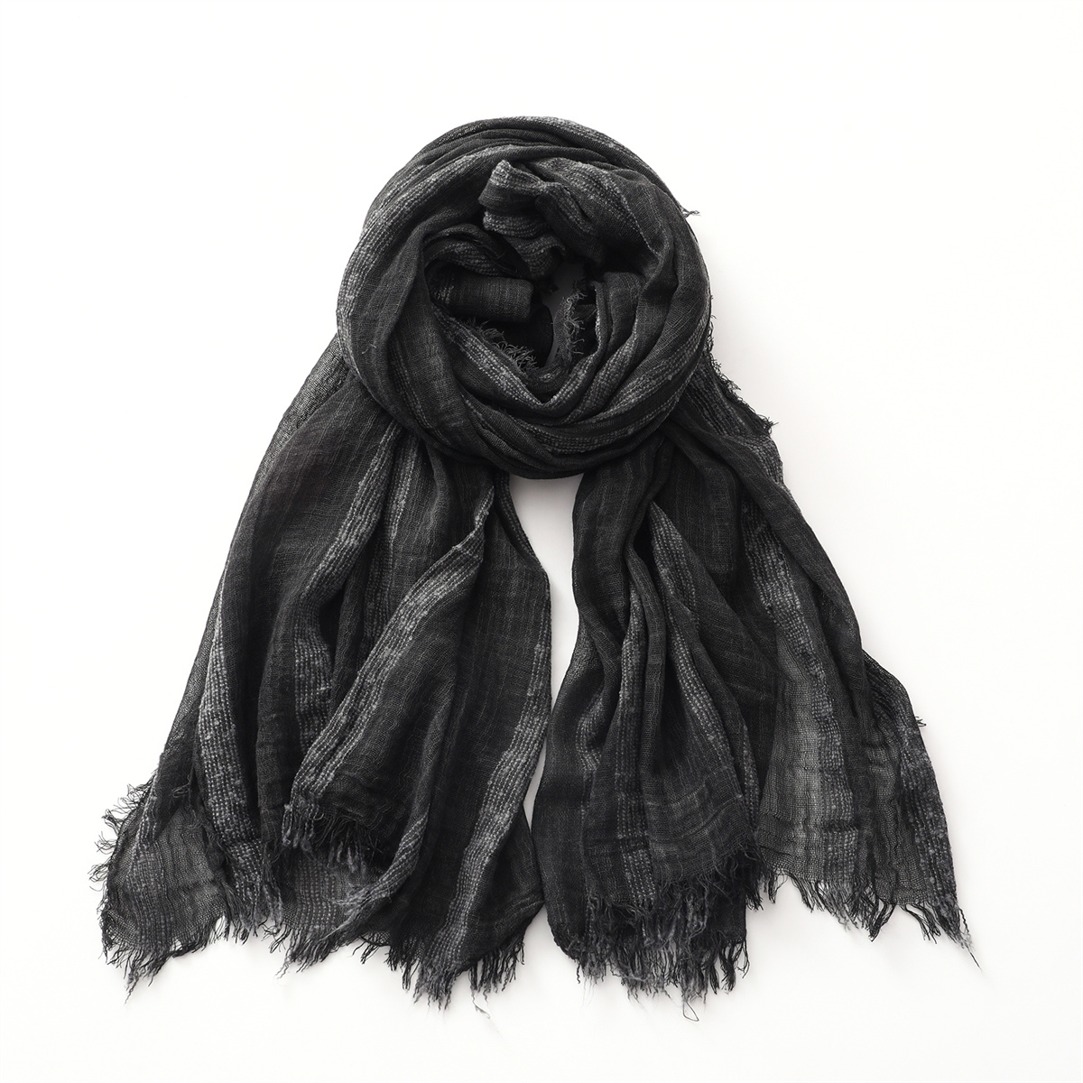 Cotton Linen Striped Scarf for - Linen Shorts Men ulasan dan harga