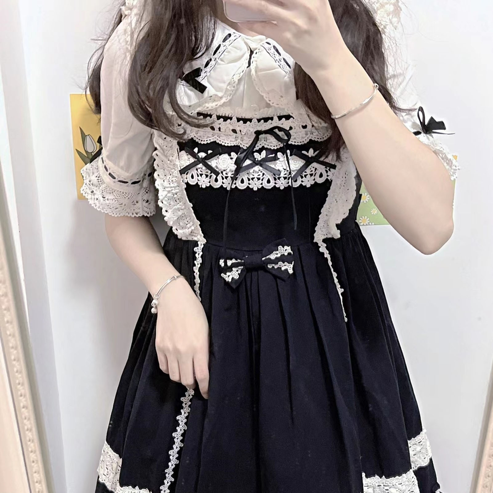 Japanese Lolita Style Lace Ruf - Xl Summer Clothing ulasan dan harga